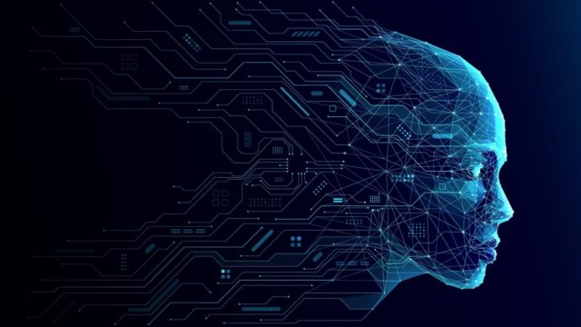 Illustrazione sull'intelligenza artificiale e la fiducia digitale