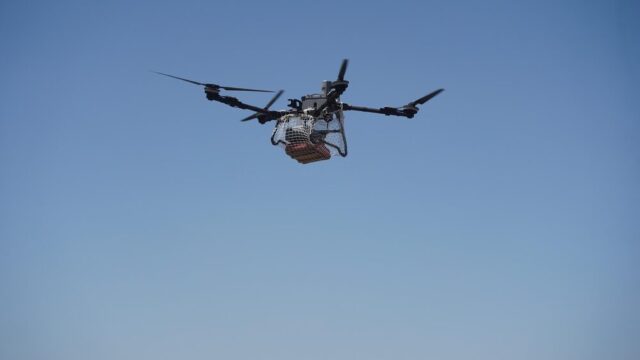 Droni cargo in azione nei rifugi alpini