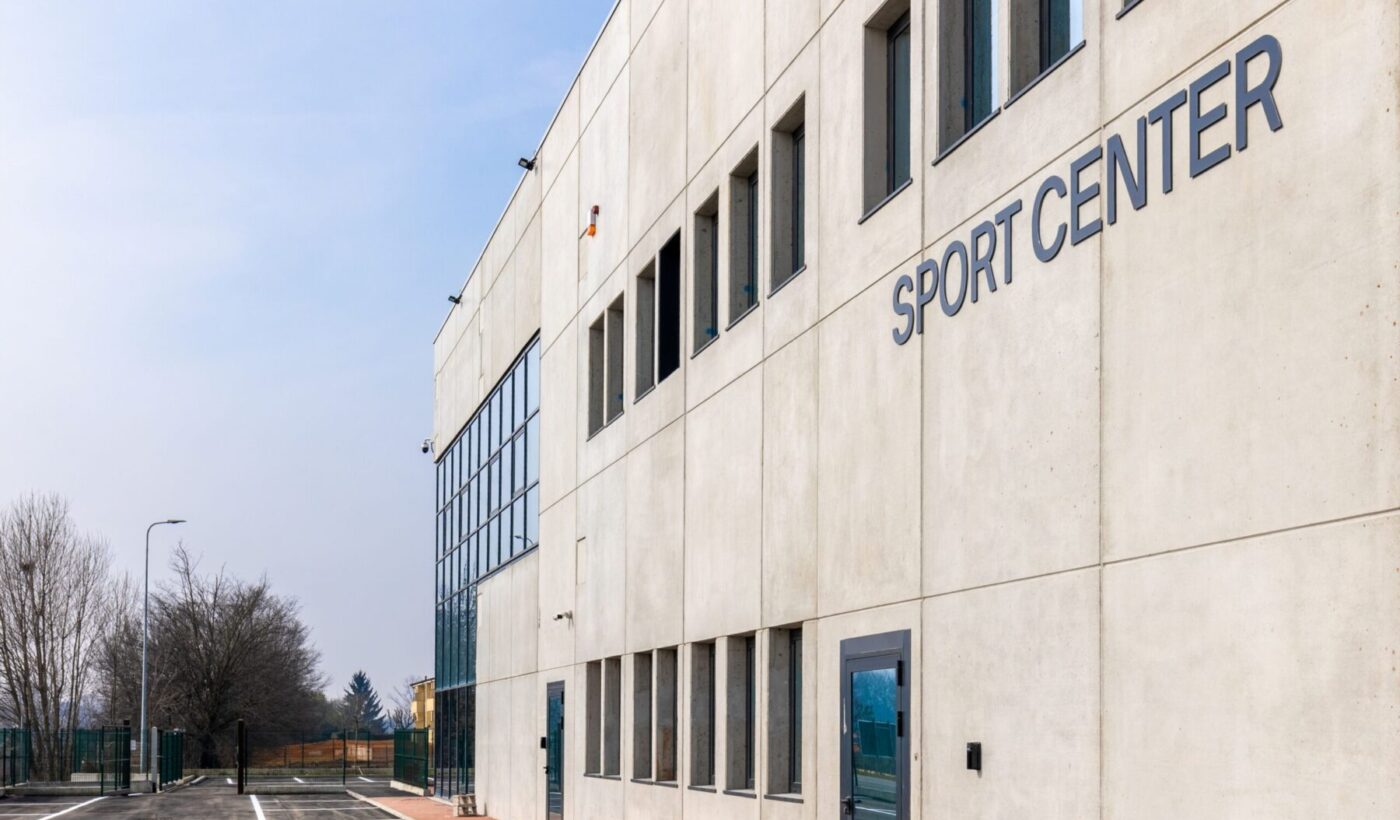 Esterno del Santa Corinna Sport Center a Noviglio
