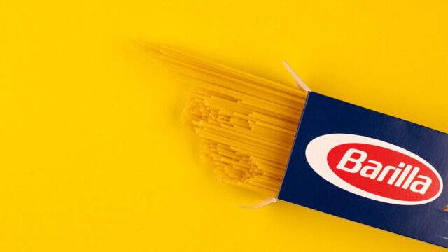 Dipendenti Barilla durante la pulizia del torrente Parma